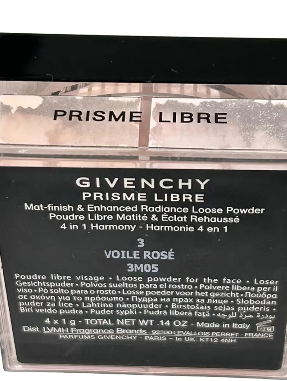 Givenchy Prisme Libre Loose Powder Mat-finish 4 x 1 g - Total 0.14 oz Color # 3
